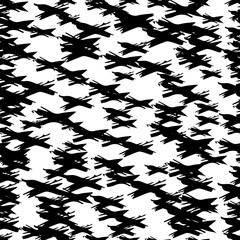 Seamless pattern with hand drawn cross symbols