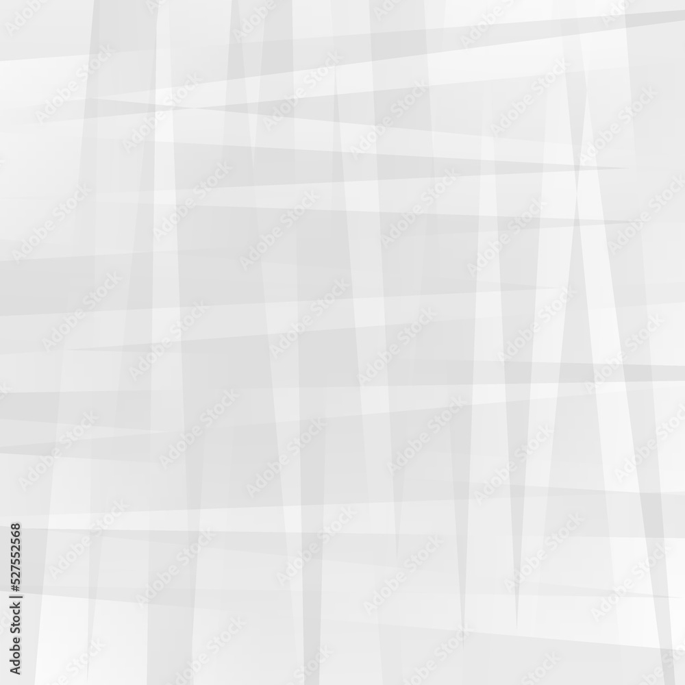 Poster Abstract white and gray gradient background. Modern minimalist design. Vector illustration with simple shapes like circle, square, rectangle. Monochrome light 3d futuristic design