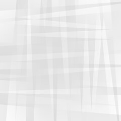 Abstract white and gray gradient background. Modern minimalist design. Vector illustration with simple shapes like circle, square, rectangle. Monochrome light 3d futuristic design