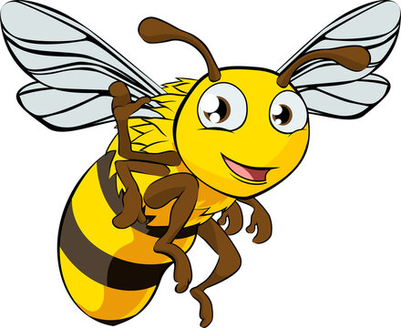 Cartoon Bee Illustration