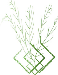 Natural flower leave plant herbal decoration background backdrop website cover page pattern graphic design illustration png