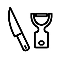 Peeler icon template design