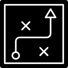 Fototapeta premium Business Strategy Icon