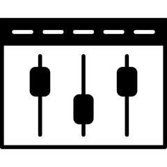 Naklejka premium Compaign Tweaking Icon