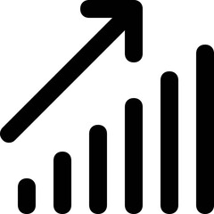 Bar Graph Vector Icon
