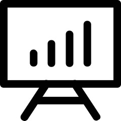Graphic Presentation Vector Icon