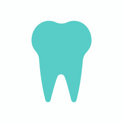 Vector tooth icon tooth logo isolated on white. Dental logo Template vector illustration	
