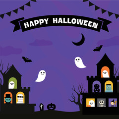 ハロウィン　イラスト