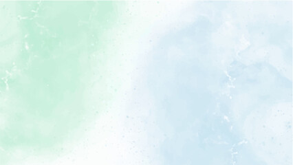 Green watercolor background for your design, watercolor background concept, vector.