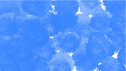 Blue watercolor background for your design, watercolor background concept, vector.