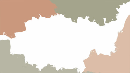 Earth tone watercolor background for your design, watercolor background concept, vector.