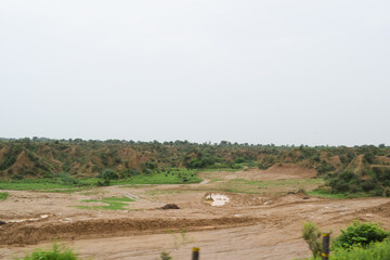 Fototapeta na wymiar Chambal valley in India.