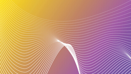 Abstract  geometric wavy tech technology fluid twisted lines gradient background