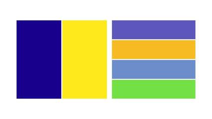 primary and secondary color palette