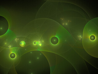 Imaginatory fractal abstract background Image