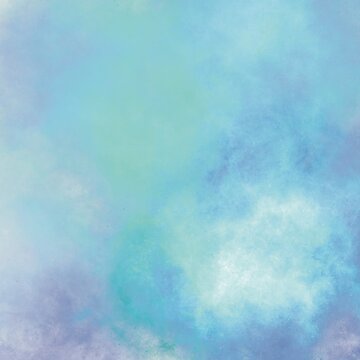 Abstract blue watercolor background texture © BUSARA