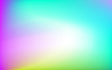 Blurred bright gradient background. Creative modern concept, vector. Holographic spectrum for cover, banner, unusual background.