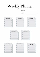 Weekly planner