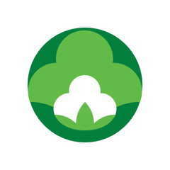 Cotton fabric clothing textile logo 