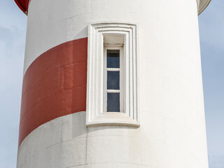Fenêtre du phare rouge de la Rochelle