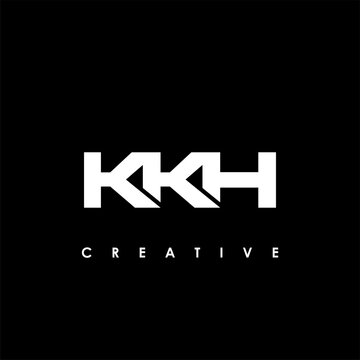 KKH Letter Initial Logo Design Template Vector Illustration