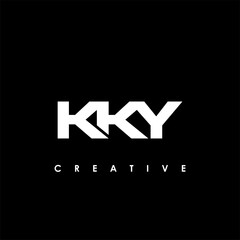 KKY Letter Initial Logo Design Template Vector Illustration