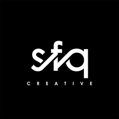 SFQ Letter Initial Logo Design Template Vector Illustration