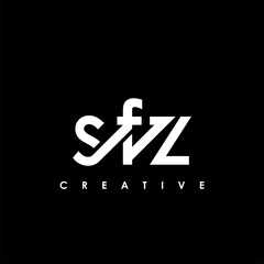 SFZ Letter Initial Logo Design Template Vector Illustration