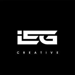 IEG Letter Initial Logo Design Template Vector Illustration