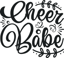 Cheerleading Svg Design