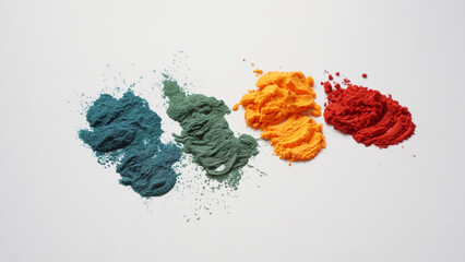 カラフルな食紅