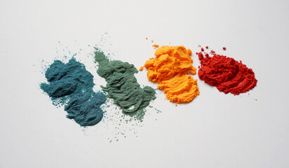 カラフルな食紅