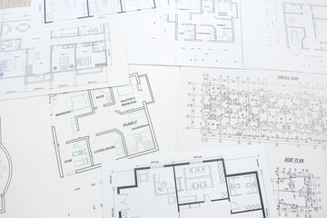 architect engineer of office designs project of residential building architectural design.