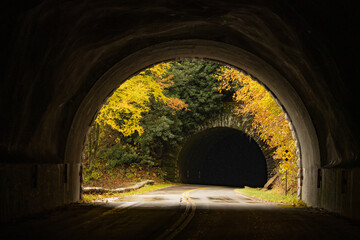 Fall Colors through the Other Side of the Tunnel