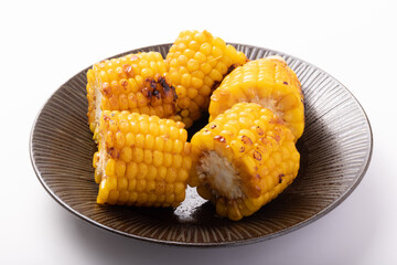 焼きとうもろこし