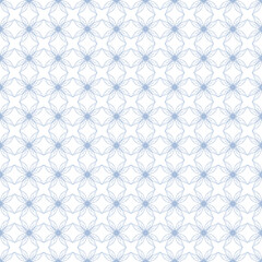 Seamless geometric pattern with flowers. Floral background. Good for printing fabrics, textiles, paper.