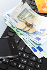 Electronic devices and money