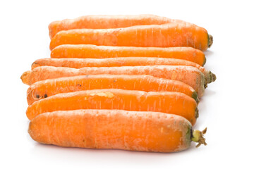 Vegetables on a white background