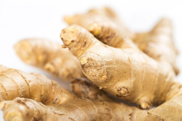Vegetables on a white background
