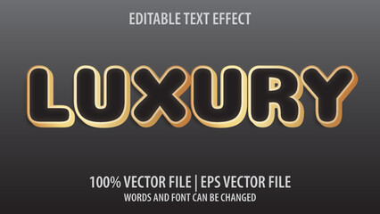 Editable text effect modern 3d and minimal font style