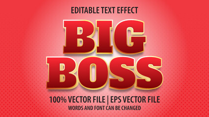 Editable text effect modern 3d and minimal font style