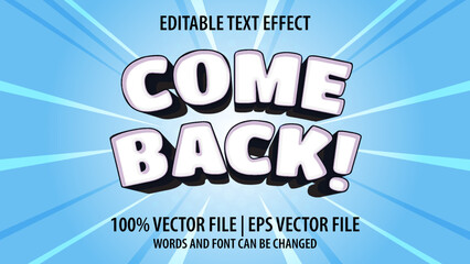 Editable text effect modern 3d and minimal font style