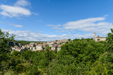 Fototapeta na wymiar Baladuc, Ardèche, France