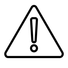 warning line icon