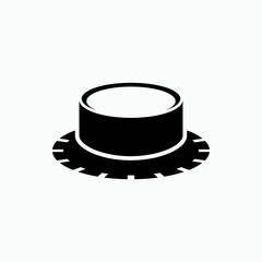 Regulator Icon. Tuner, Switcher Symbol - Vector.    