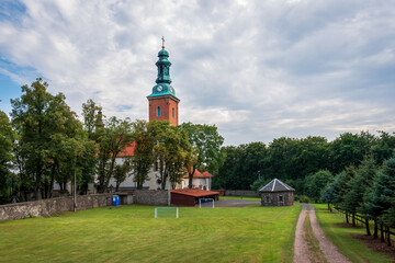 Fototapeta premium Monastery complex of the Bernardines. Alwernia, Poland