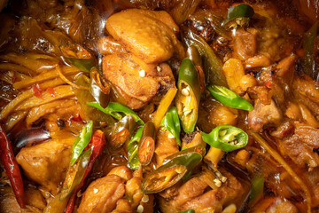 Chinese local specialty snack Chongqing Roast Chicken
