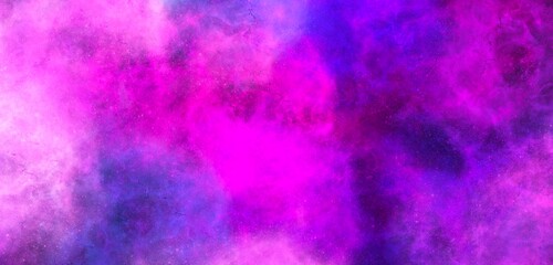 Flowers tulips galaxy nebula art background