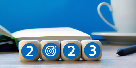 2023 New Year Goals Idea Success