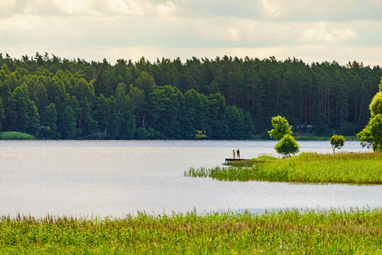 Lake On Masuria, Poland